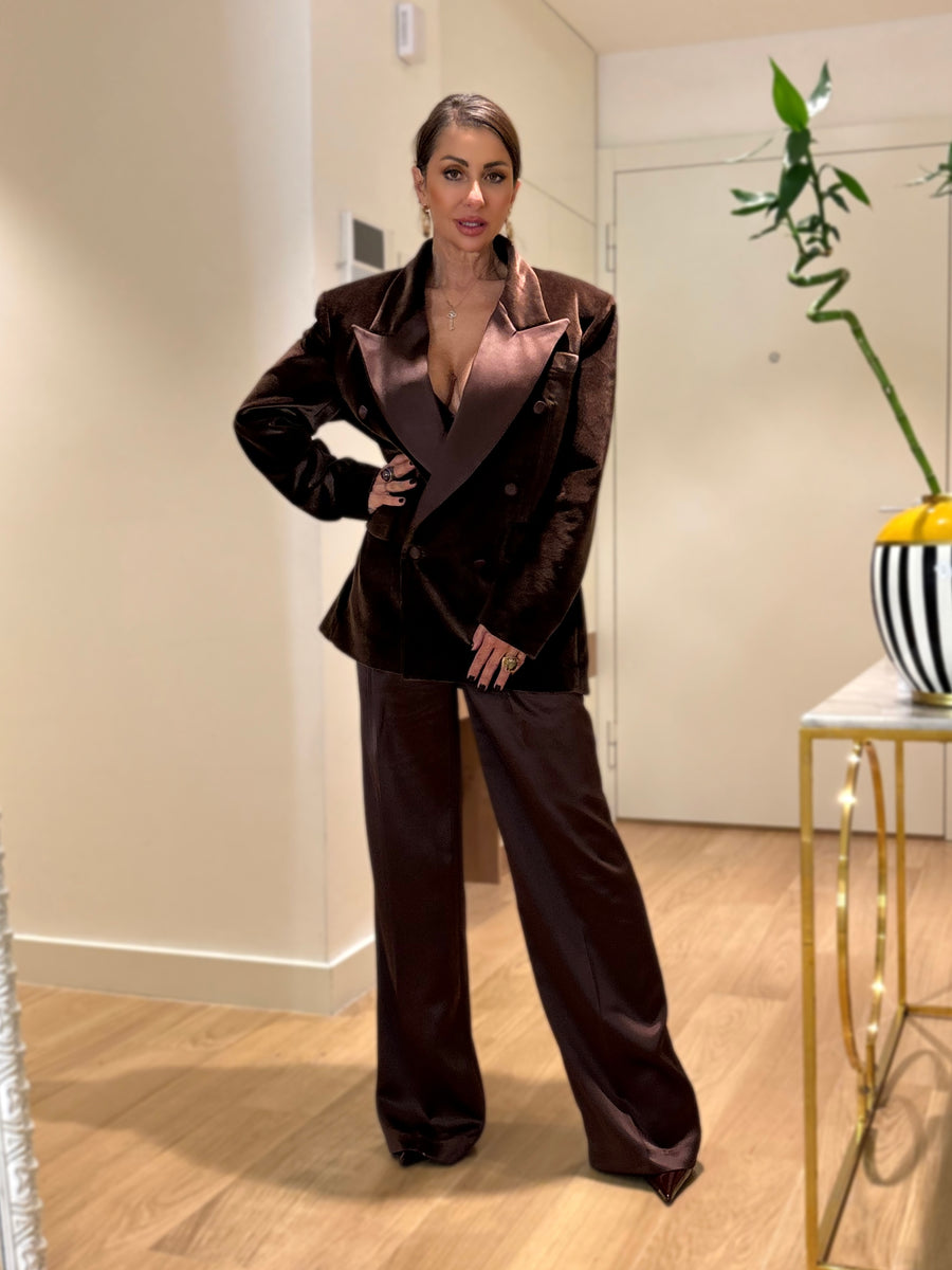 Chocolate - luxe suit
