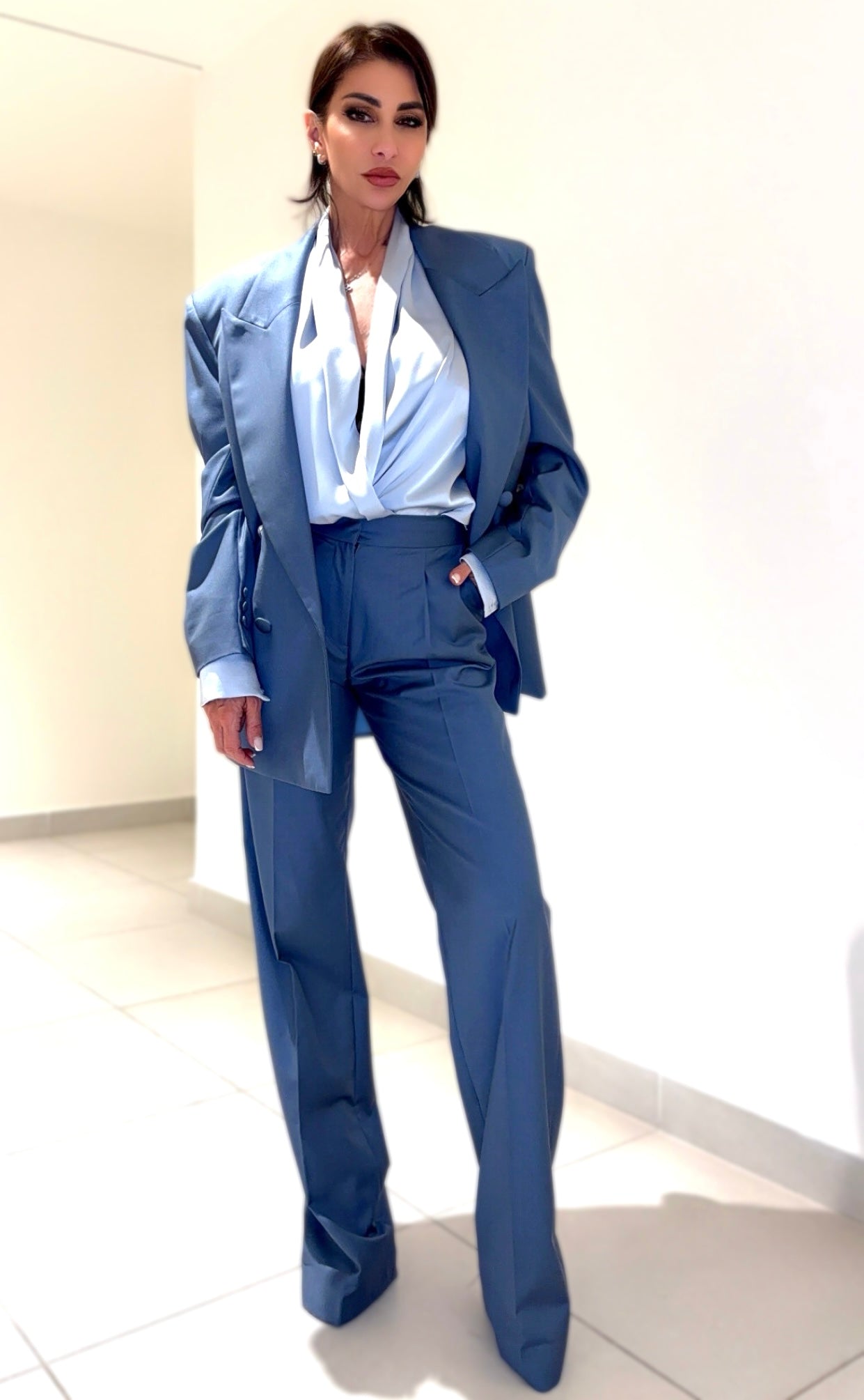 Studio suit – Aquamarine