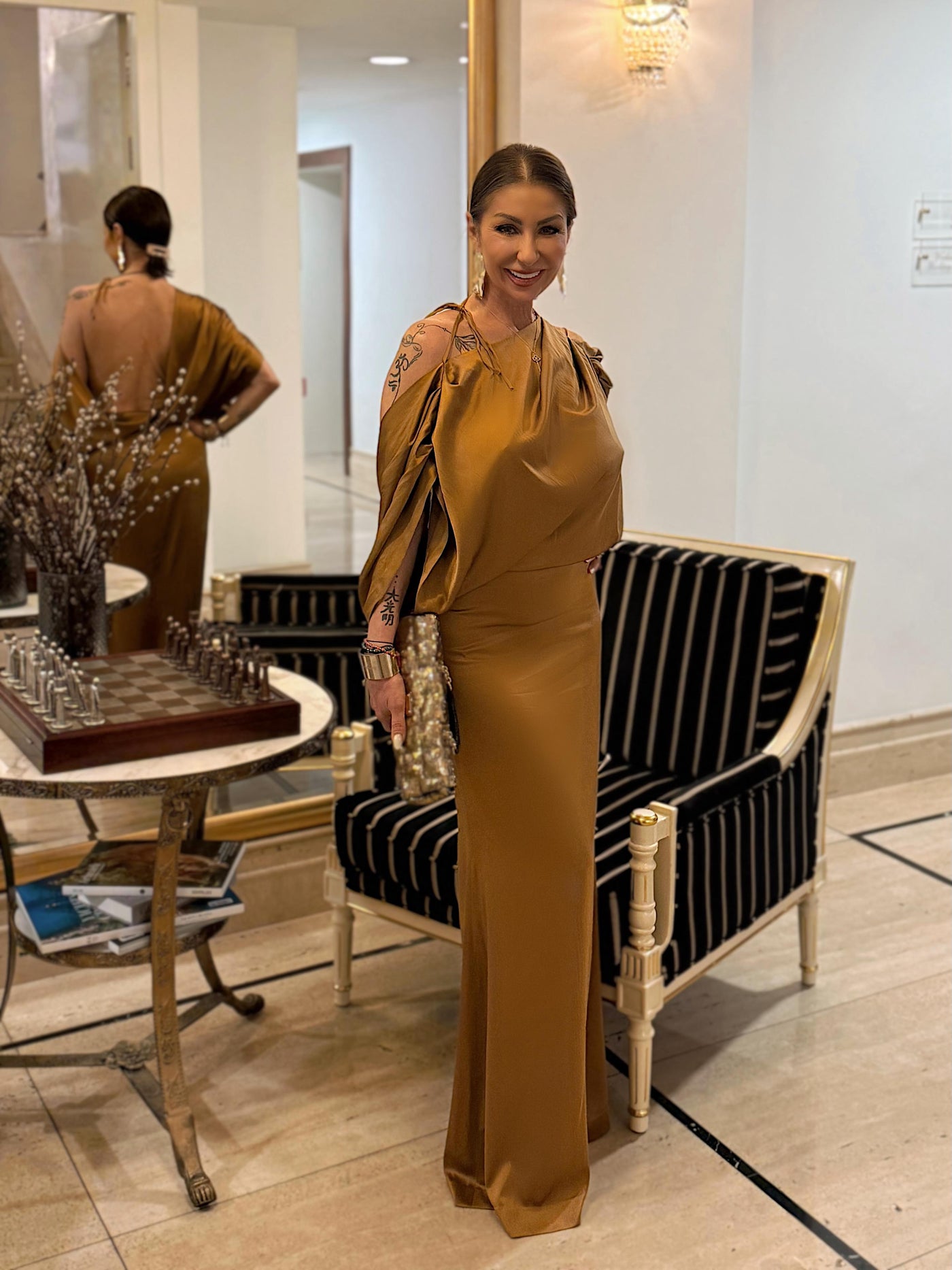 Mystic Sapphire - Amber Gown