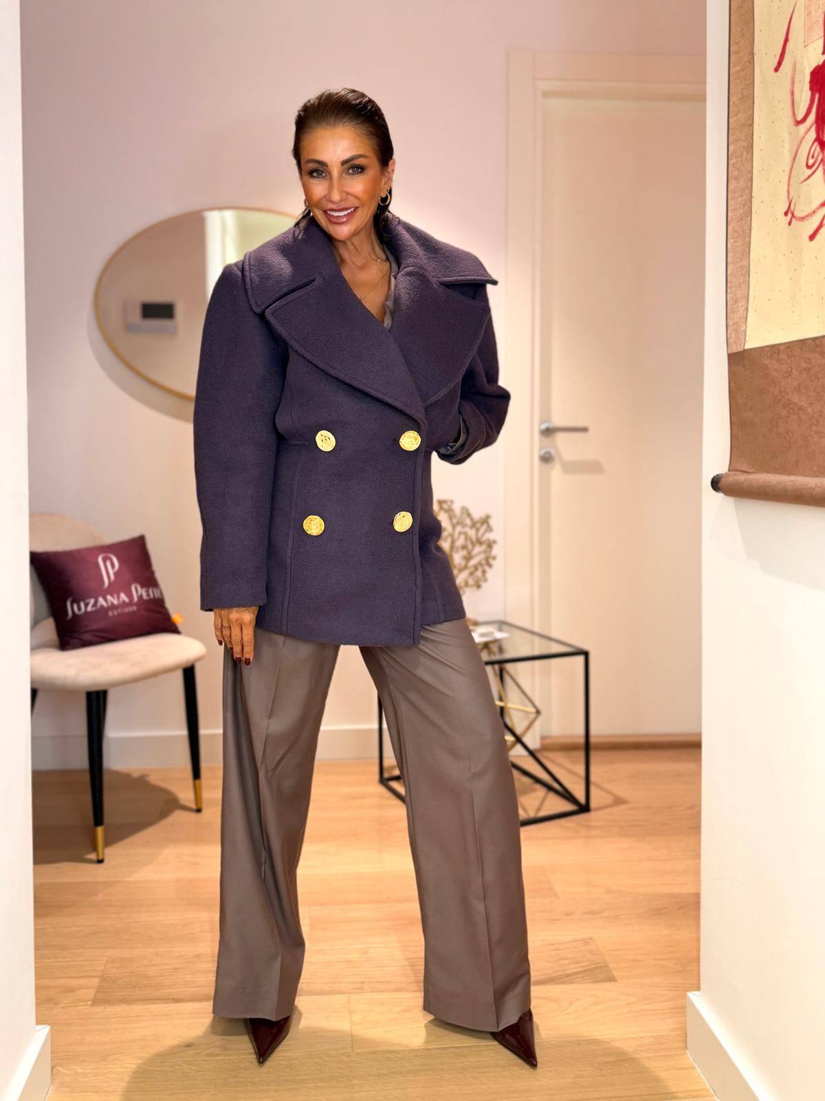SUZANA PERIĆ VIOLET SIGNATURE COAT