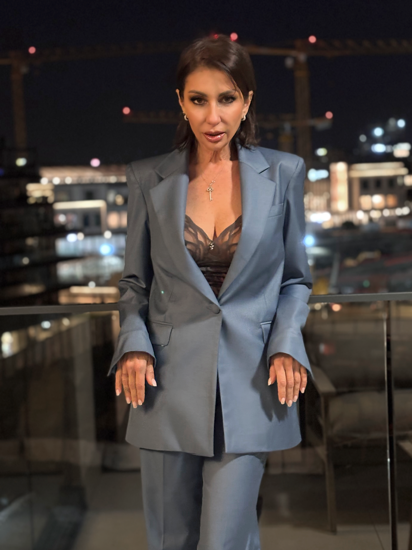Paris - Aquamarine suit