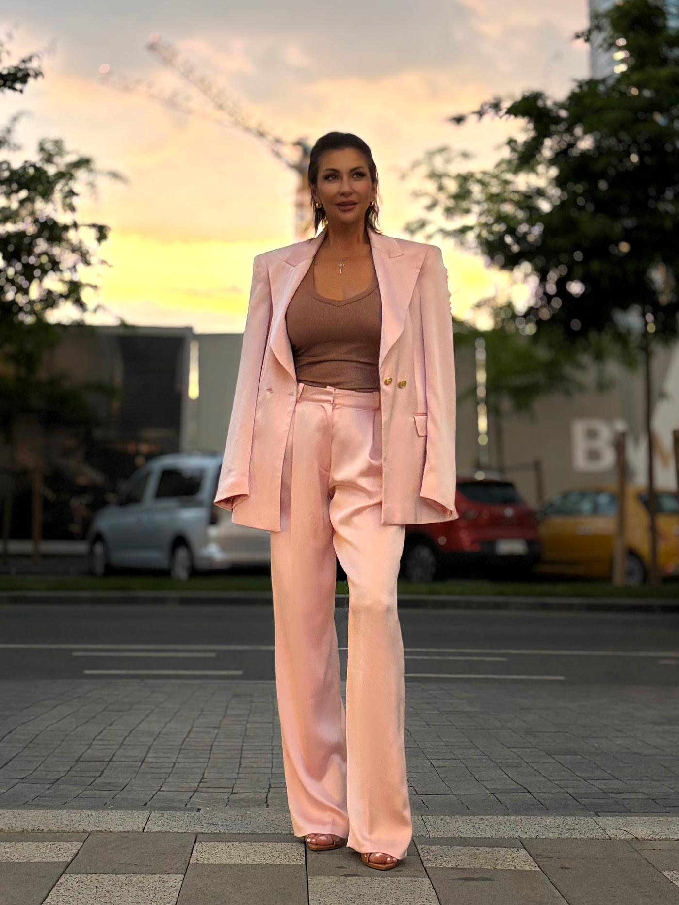 Pink Champagne - luxe suit