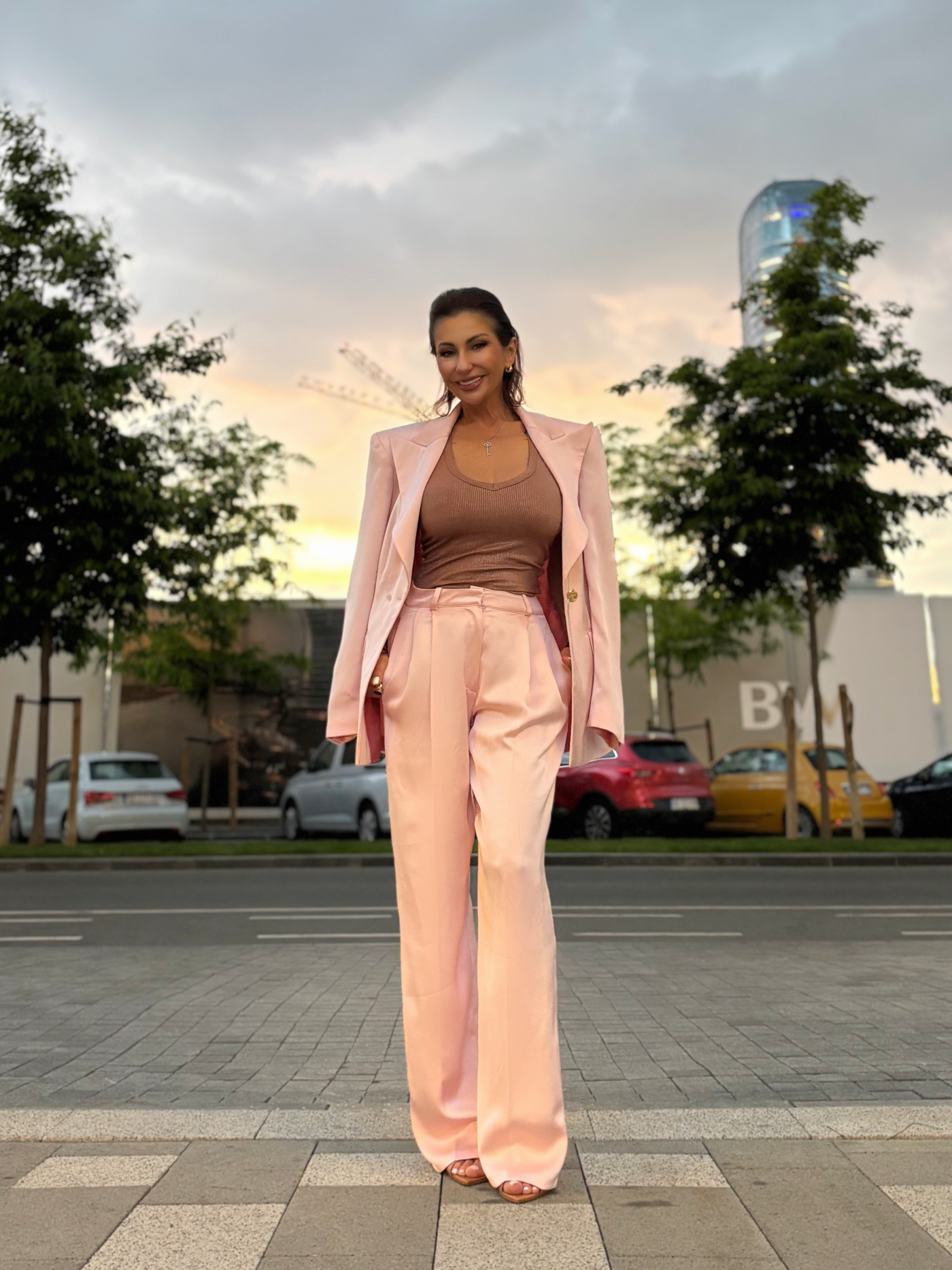 Pink Champagne - luxe suit