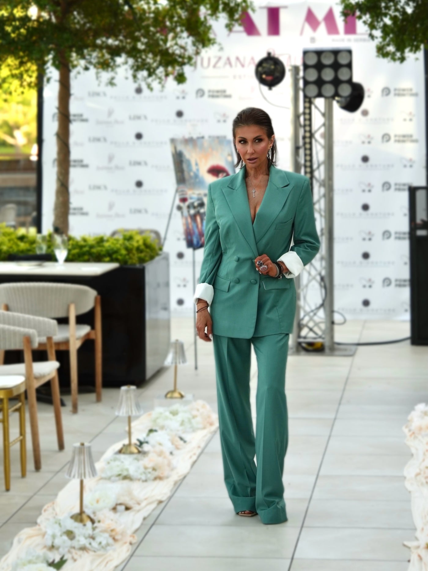 Monaco Emerald suit